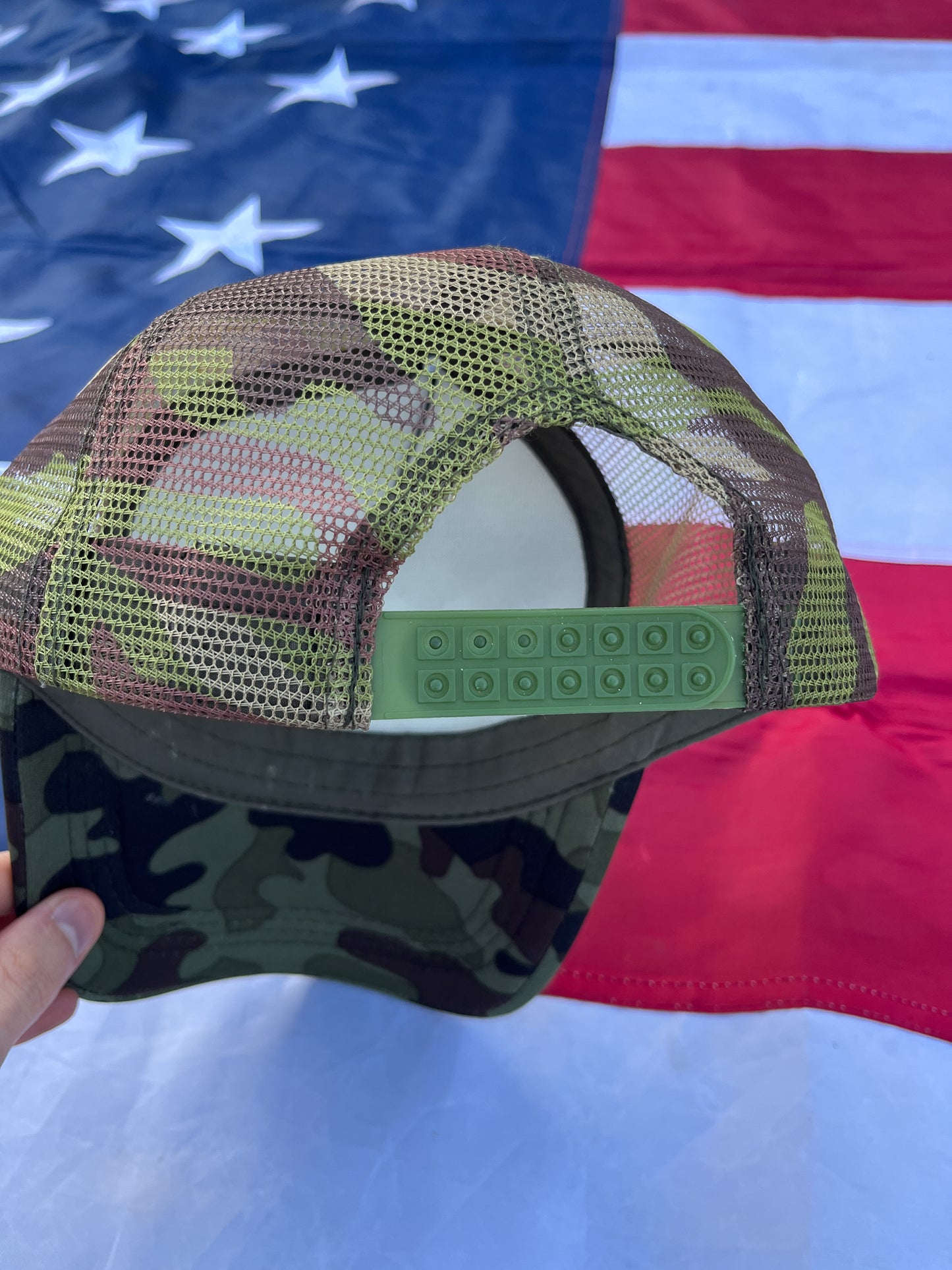 Patriarchy Logo Trucker Hat (Camo)
