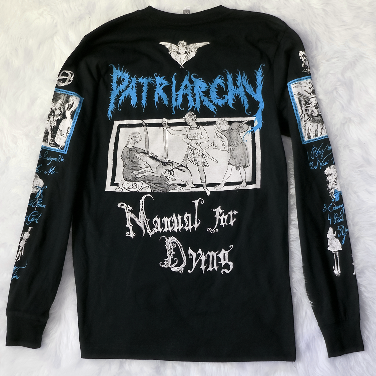 Patriarchy "Manual For Dying" Long Sleeve (Blue)
