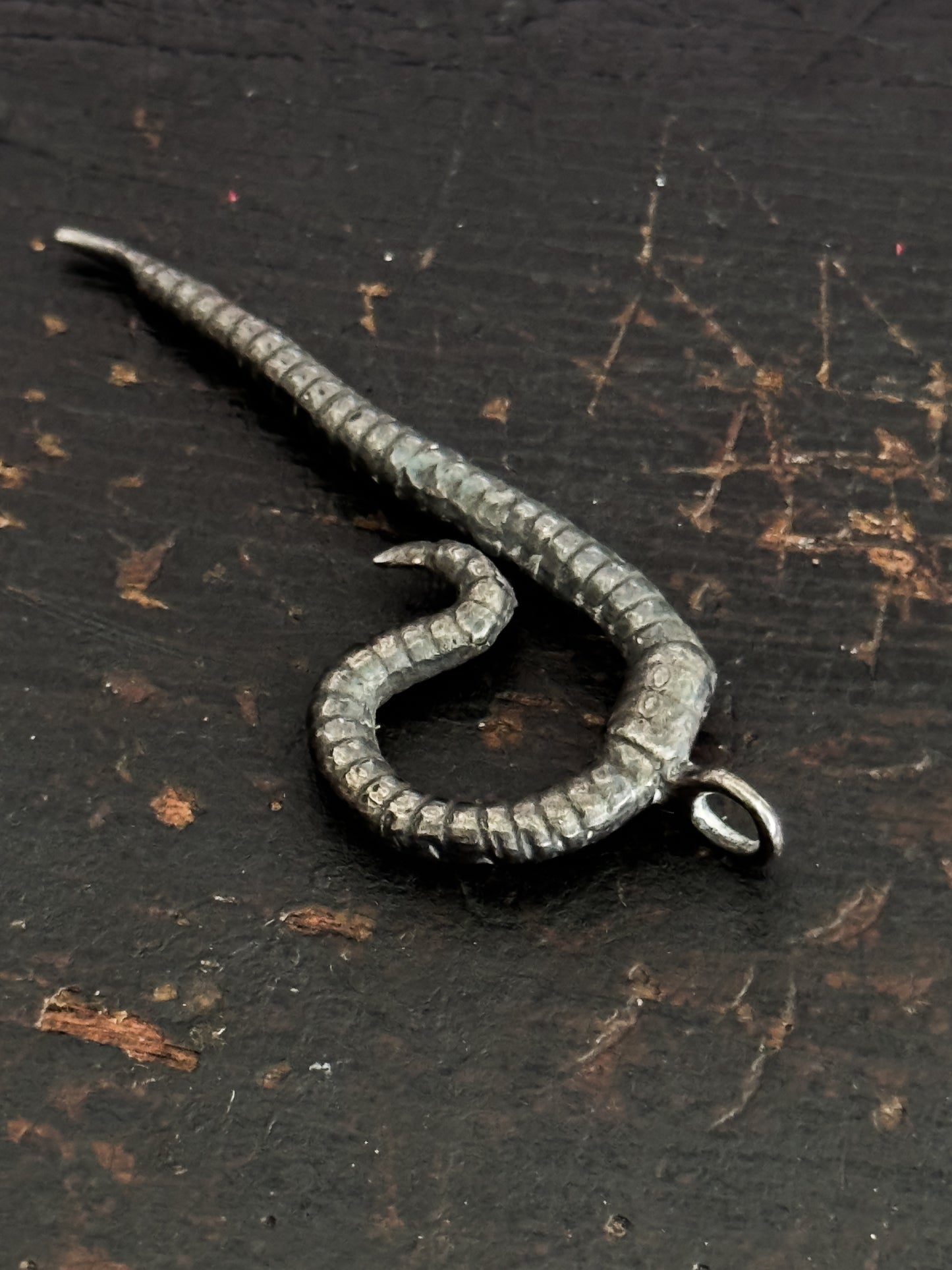 Patriarchy Worm Club Pendant