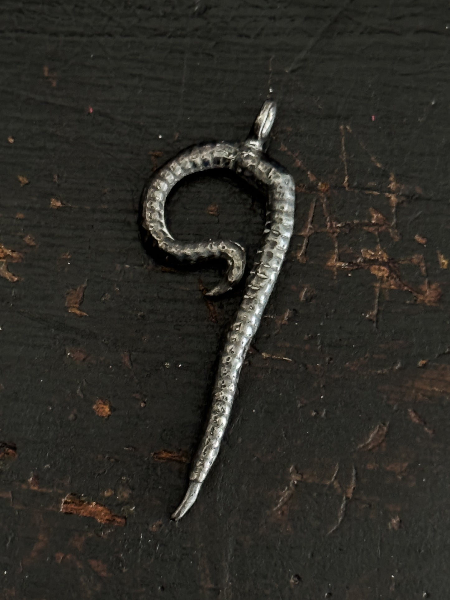 Patriarchy Worm Club Pendant