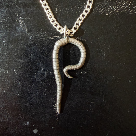 Patriarchy Worm Pendant 4.5g