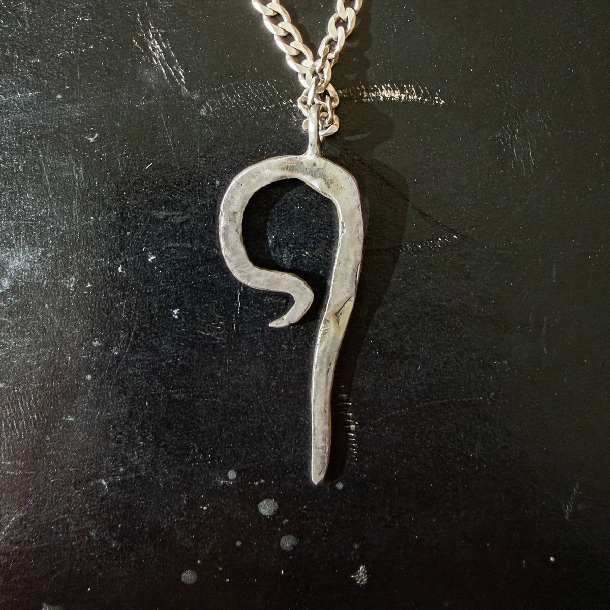 Patriarchy Worm Pendant 4.5g